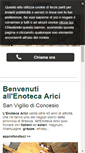 Mobile Screenshot of enoteca-arici.com